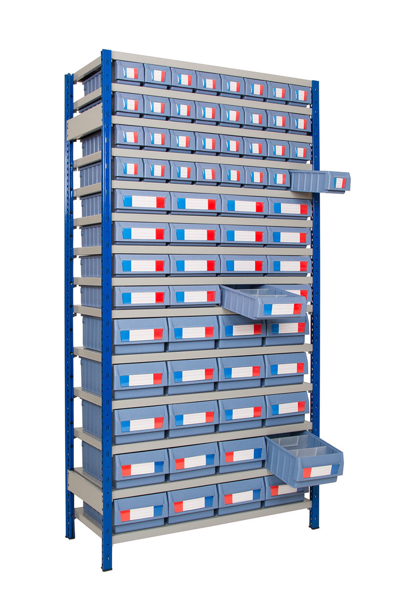 Shelf Trays on Racks- Bay E for Offices