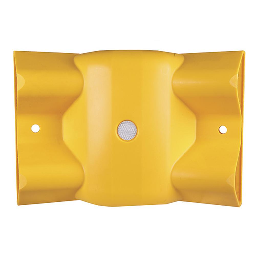 Polymer 135 Degree Internal Corner WithReflectors - Yellow