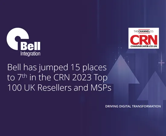 CRN - Bell place 7th in the Top 100 UK resellers and MSPs