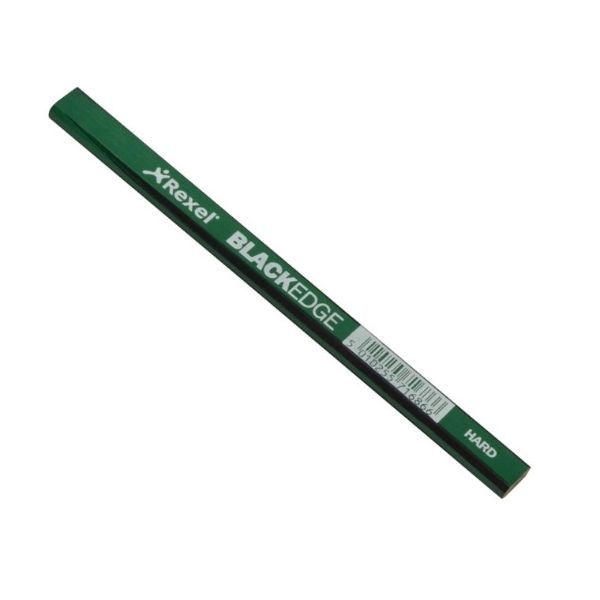 Blackedge Carpenters Pencil - Green / Hard