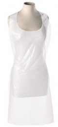 
Polythene Aprons White Flat Packed 10x100 Code: CAM2001-W