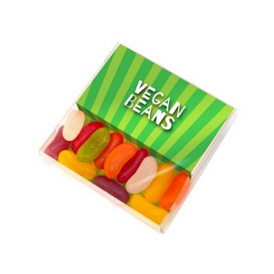 VEGAN JELLY BEANS SWEETS MAILING BOX.