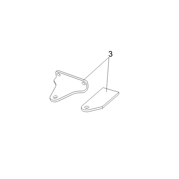 FAAC Euro Bat Brackets 6020083