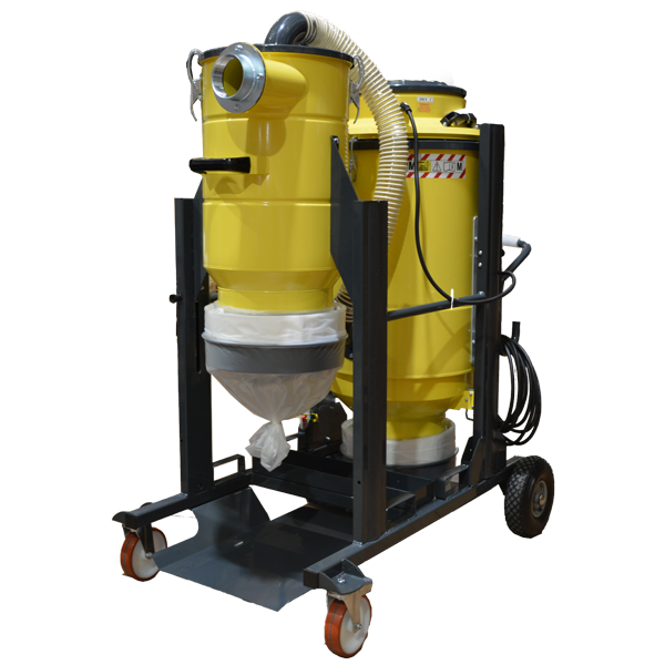 M450S ECO PSR Industrial Vacuum Cleaners for Glass Industry