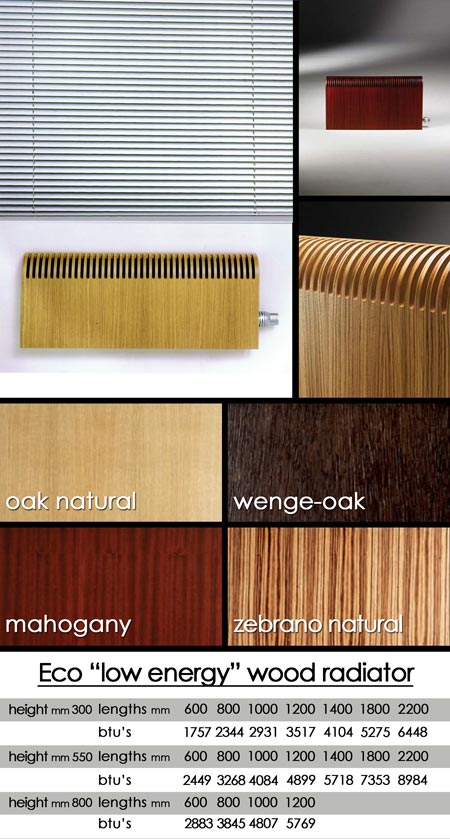 Eco Wooden Radiators (103PP)