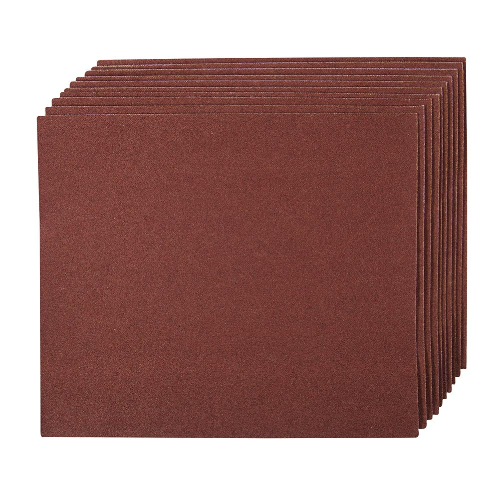 Silverline 399016 Emery Cloth sanding Sheets 10pk 60 Grit