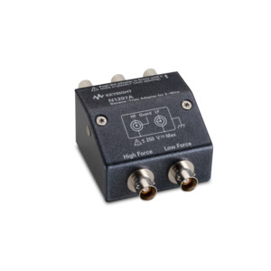 Keysight N1297A Adapter, Banana to Triax, 2-wire Non-Kelvin Connection, B2900 Series
