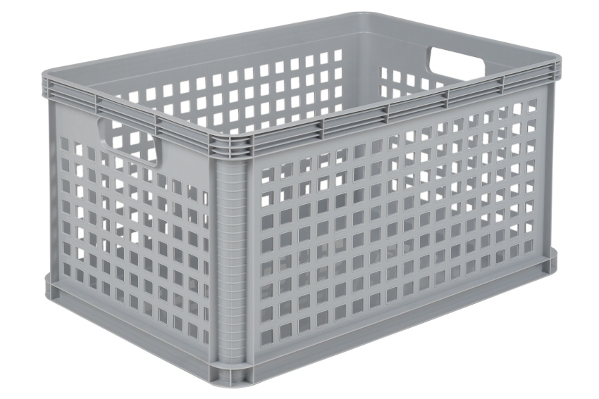 64 Litre Perforated Plastic Robusto Storage Tray