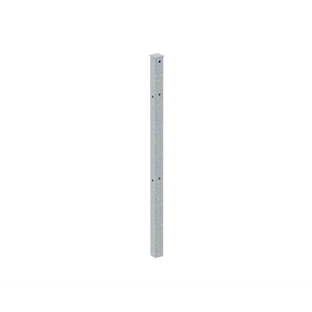 Fortitude Fence Post For 500mm PanelConcrete-in 40mm Box Section Flat Bar