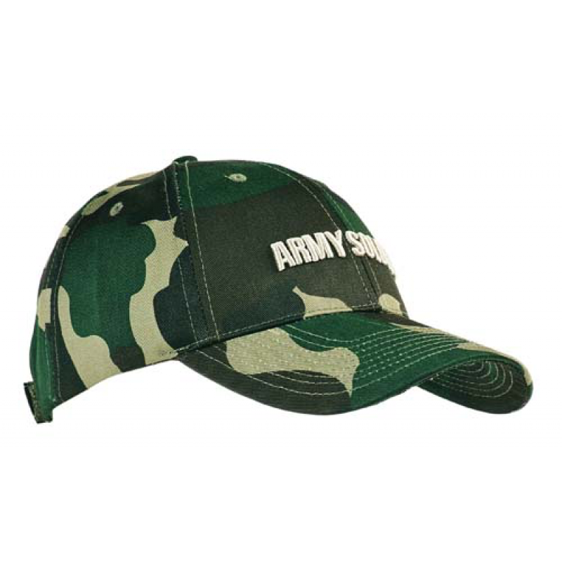 Camo Twill Baseball Cap