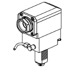 Axial geared-up 1:2 driven tool - for subspindle