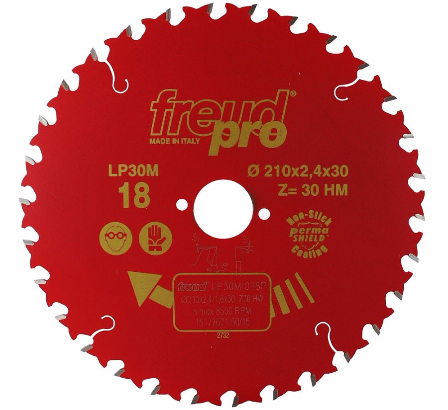 Freud HH GP Wood Saw Blade 210x30mm x T24