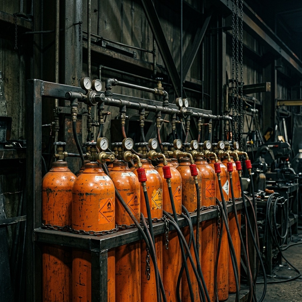 Oxy Fuel Gas – Manifolded Cylinder Packs