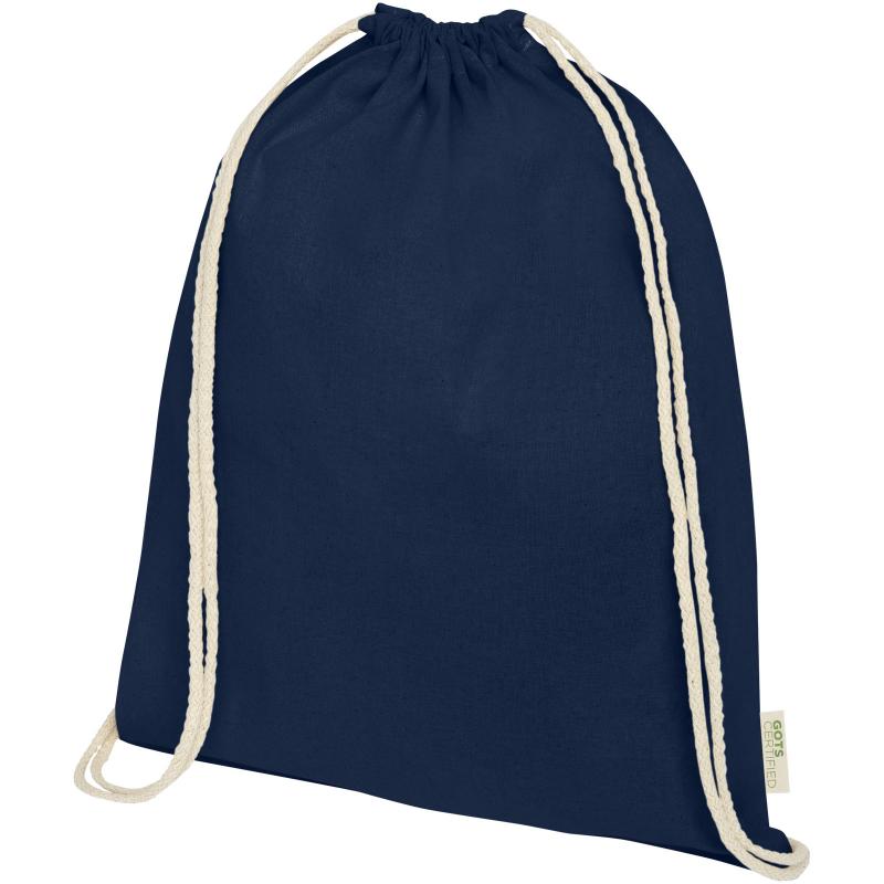 Orissa 140 g/m� GOTS organic cotton drawstring backpack