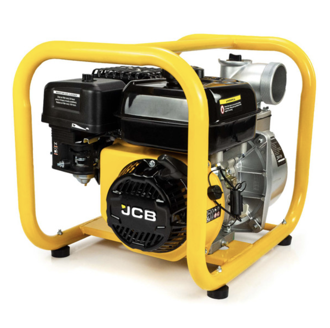 JCB 80mm 3’’ Professional Petrol Water Pump 7.5hp 244cc 4-Stroke 