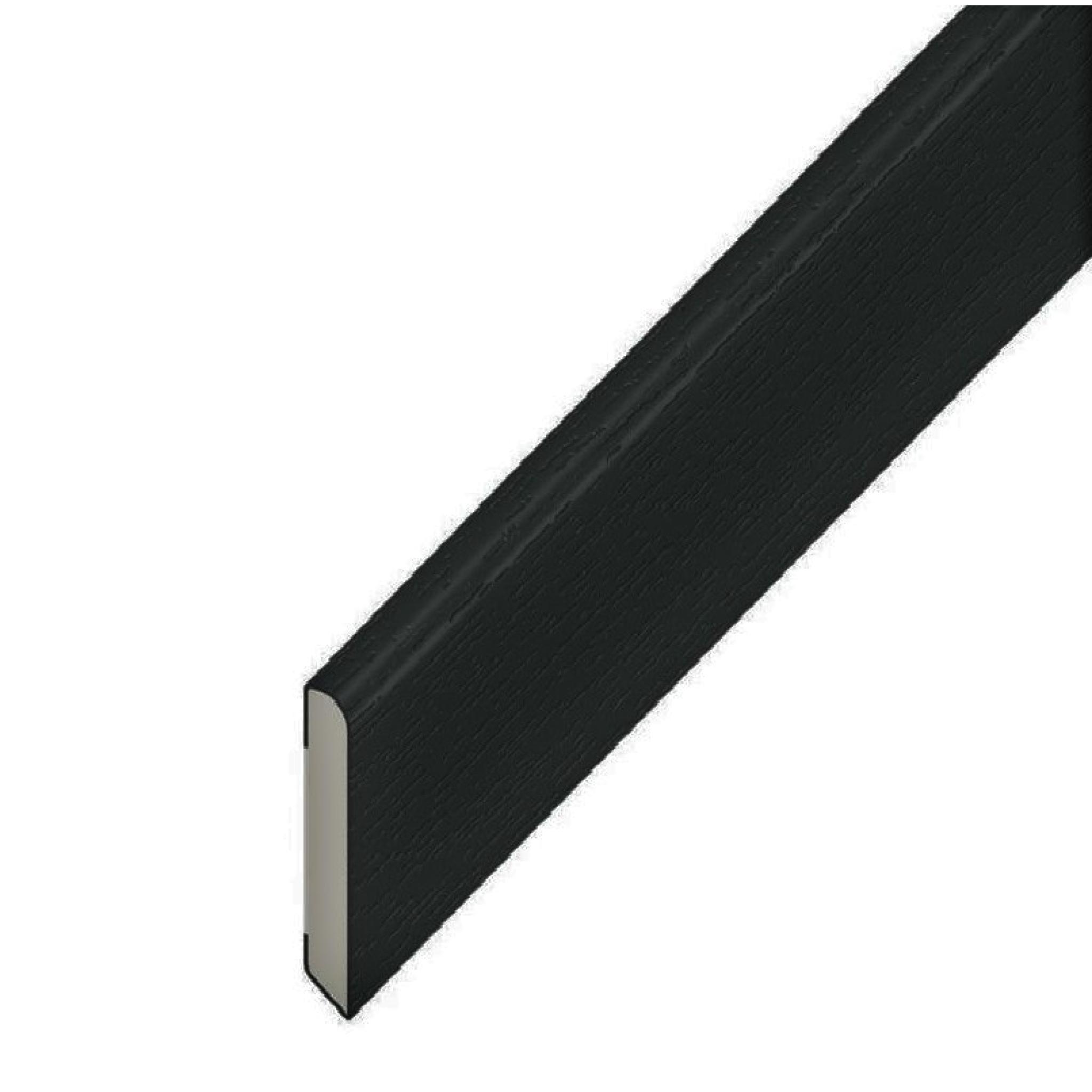 Black Ash PVC 30mm Finishing Trim