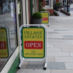 Specialists in Double-Sided Pavement Signs For Promotions