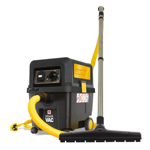 V&#45;Tuf StackVacHSV240 30ltr M Class Dust Extractor Vacuum with Power Take Off 240v For Construction Companies