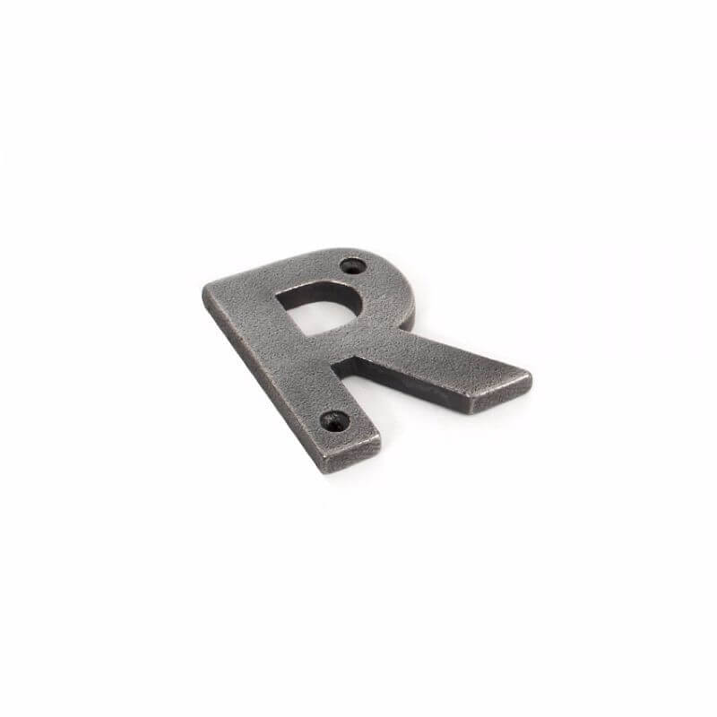 Anvil 83803R Antique Pewter Letter R