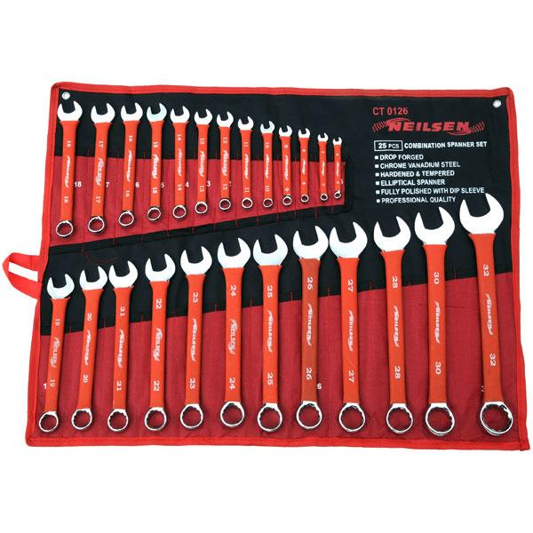 Neilsen CT0126 25 Pieces Combination Spanner Set 6mm-32mm