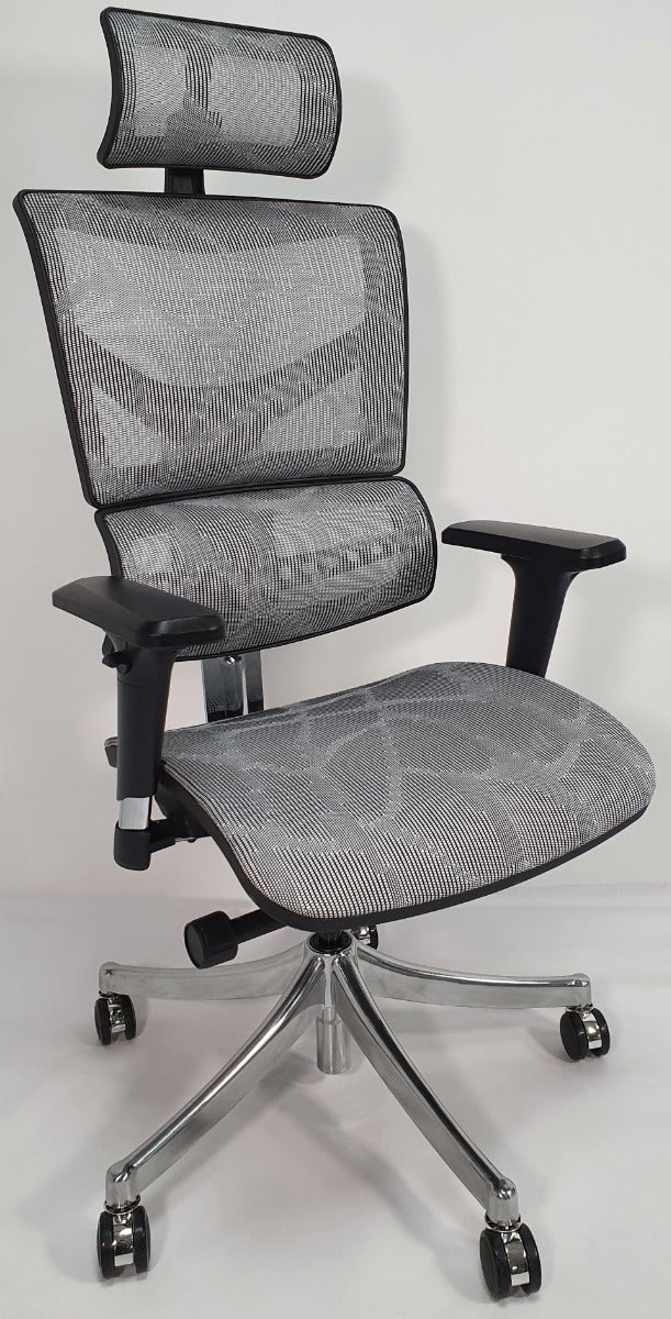 Specialising In High Quality Grey Mesh Executive Office Chair - UG-A9 UK