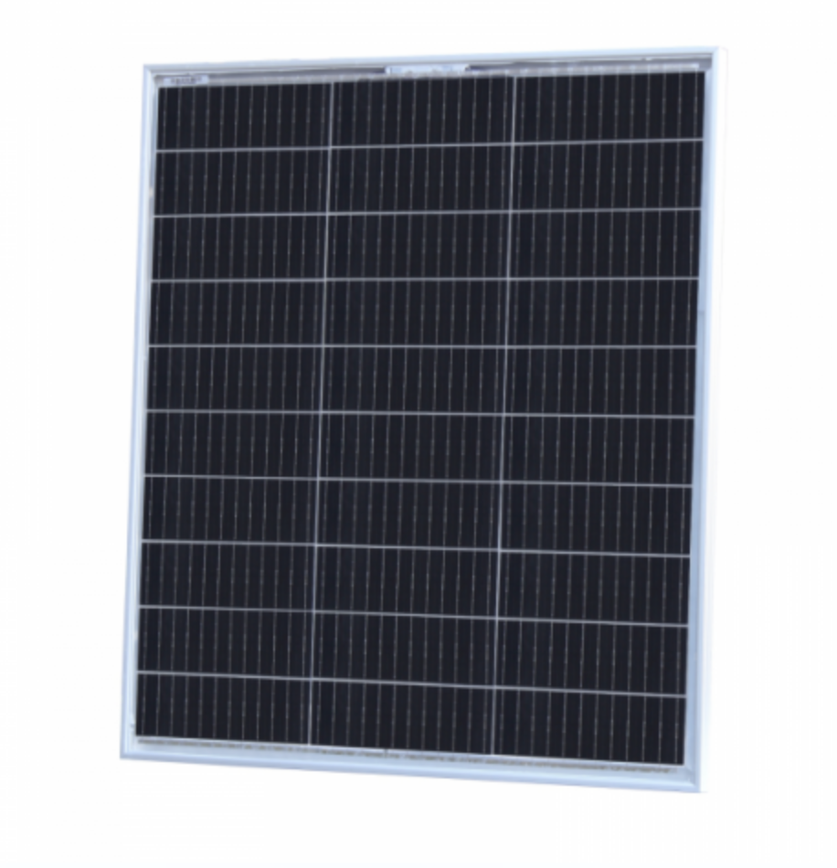 100W 12V Bi-Facial Monocrystalline Solar Panel With 60Cm Cable