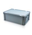 42 Litre Stacking Container With Lid (600x400x235mm)
