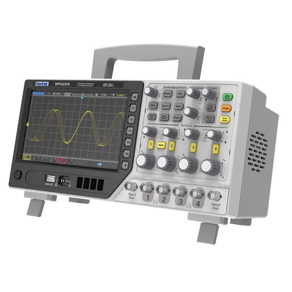 Hantek DPO-6084B 4-ch 80MHz Oscilloscope with Fluorescent Display