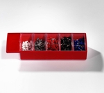 0.25 - 1.00 Red Slide Box 1 for Wire End Sleeves
