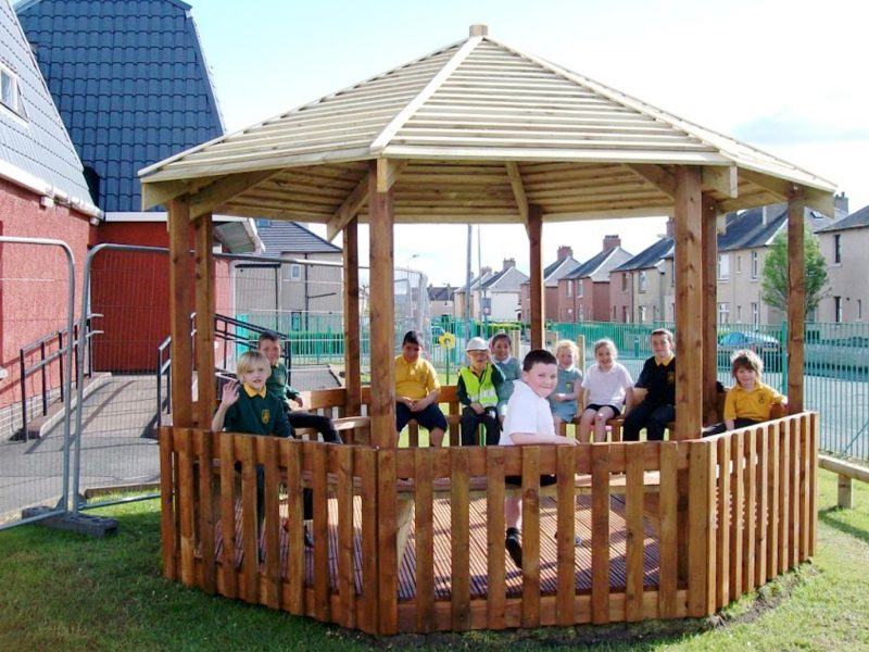 Specialising In 4m Octagonal Timber Shelter