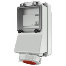 Wall Mounted Socket - Mennekes-7152, 5P 32A 400 V, with RCD