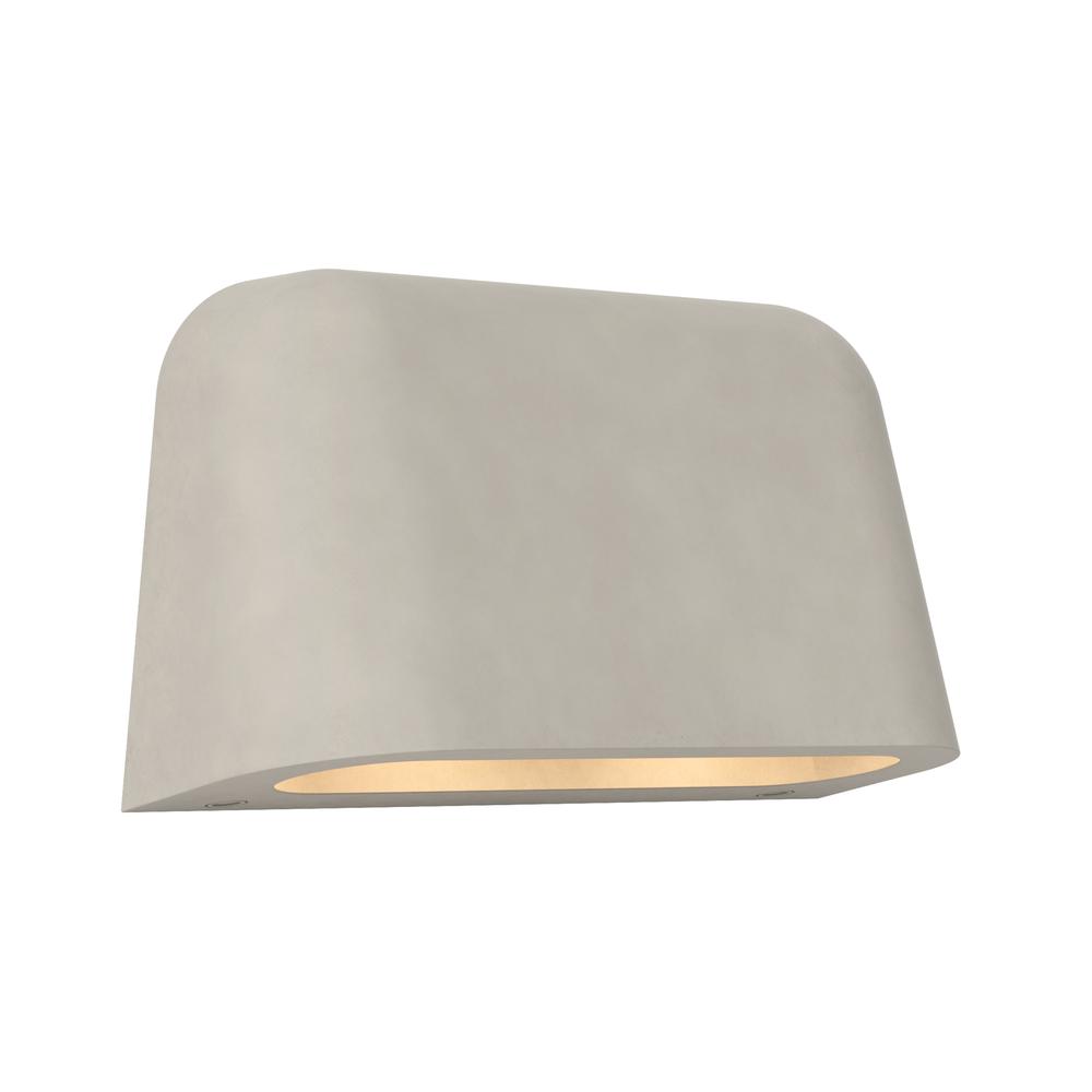 Astro Mast Twin Matt Concrete Wall Light