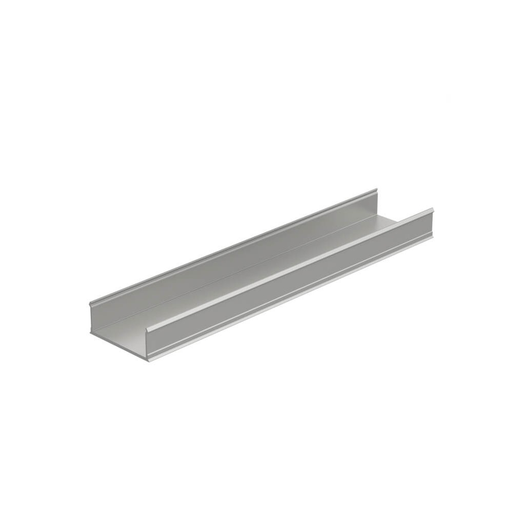 Marano Undercap for Handrail 1.15M Long Aluminium Satin Anodised Finish