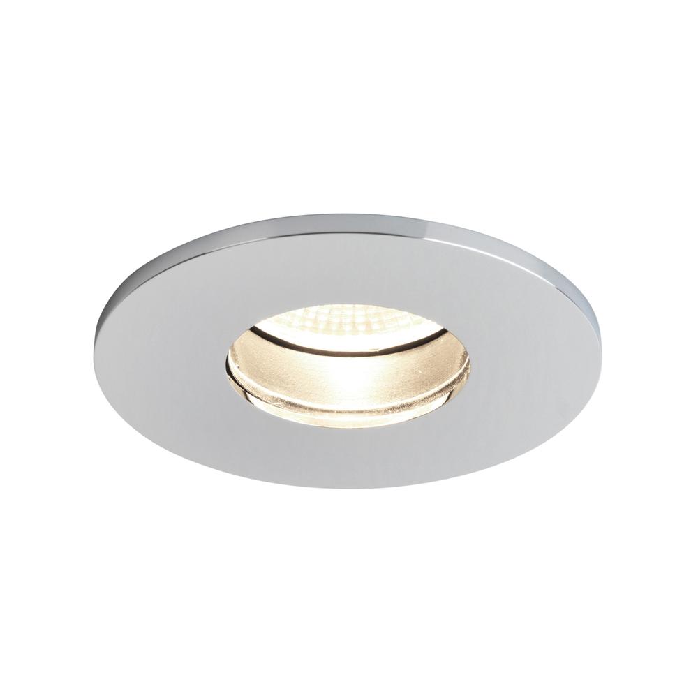 Astro Obscura Round Polished Chrome LED Downlight