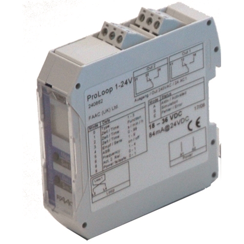 FAAC Proloop Detector for 1 Loop 24v