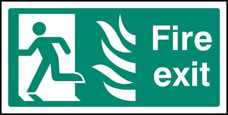 Fire exit left HTM