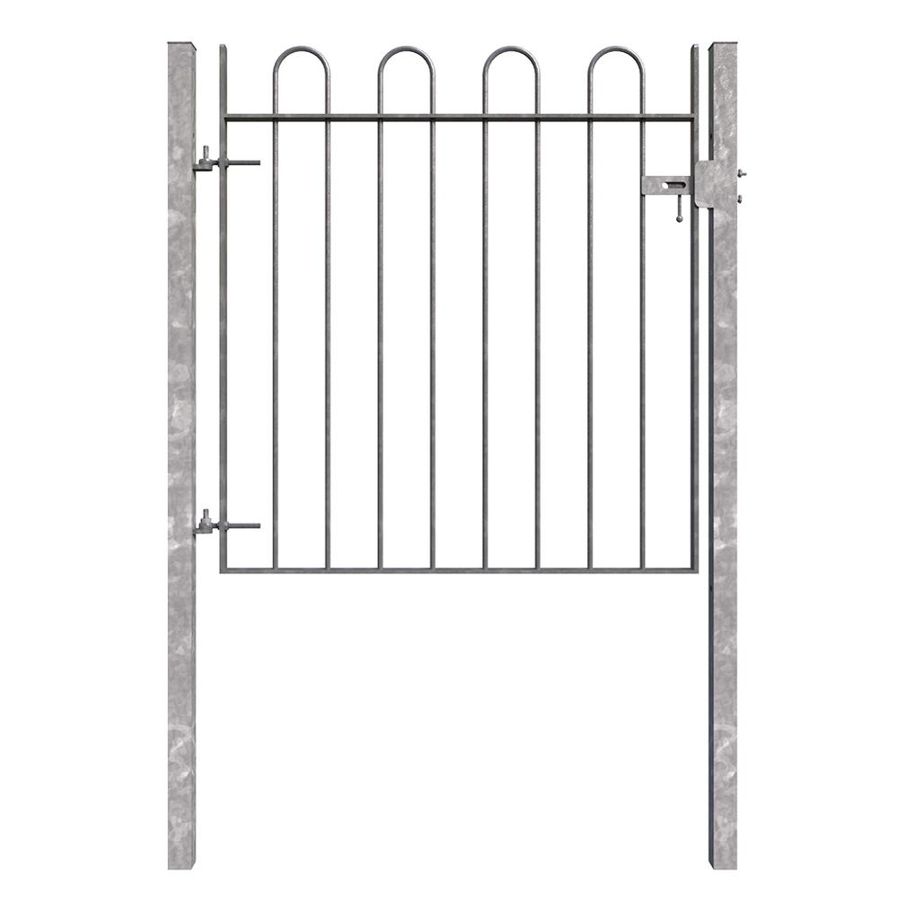 Single Leaf Concrete-in Gate 12x1200mmGalvanised c/w Posts & Fittings