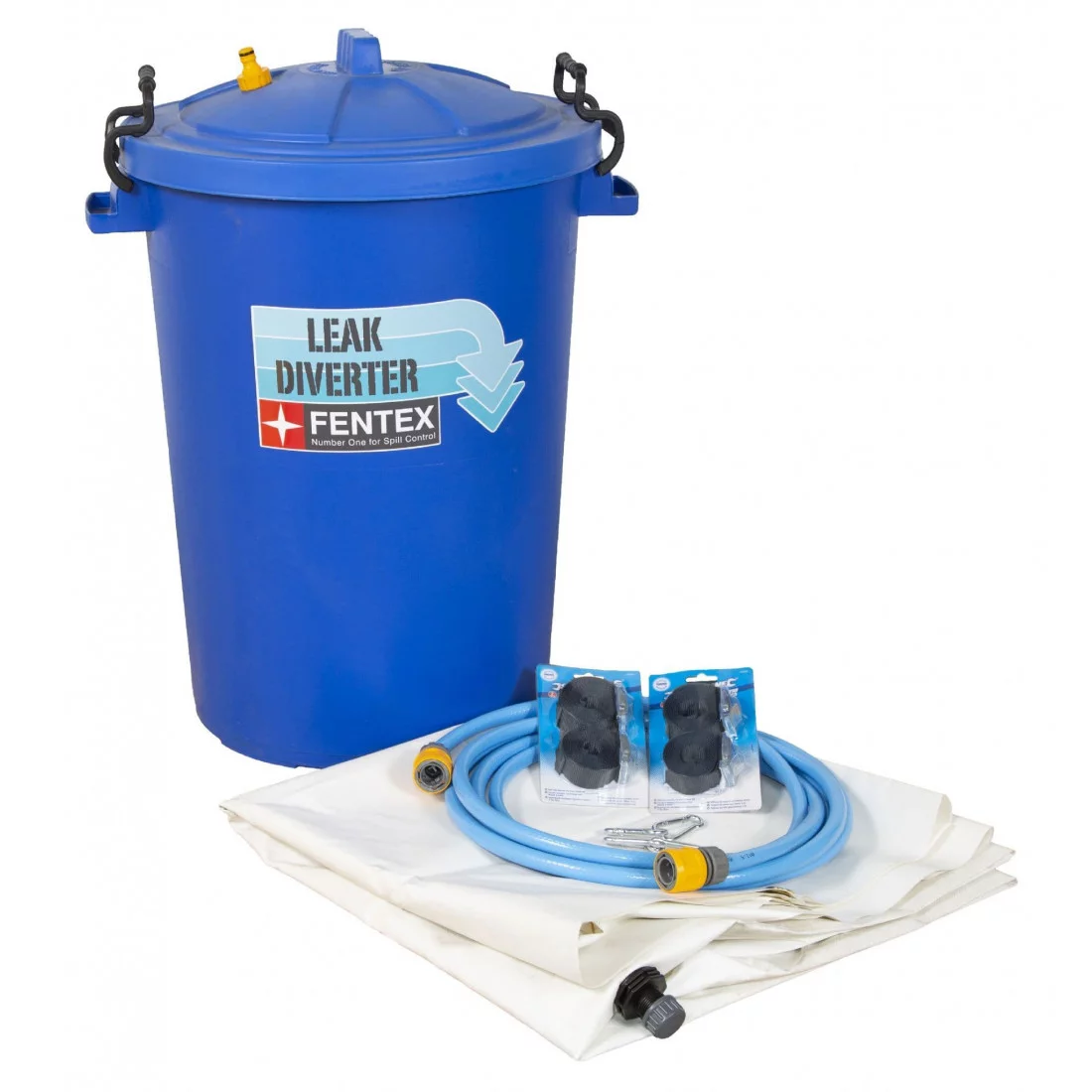 The Leak Diverter 100cm x 100cm (white) [Complete Kit]