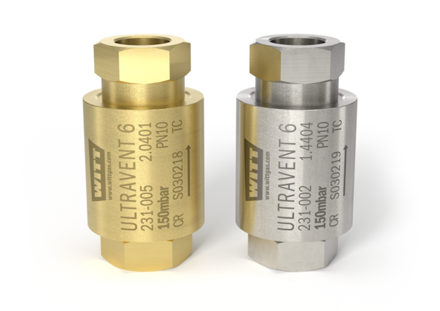 ULTRAVENT 6 - new millibar safety relief valve for gas systems