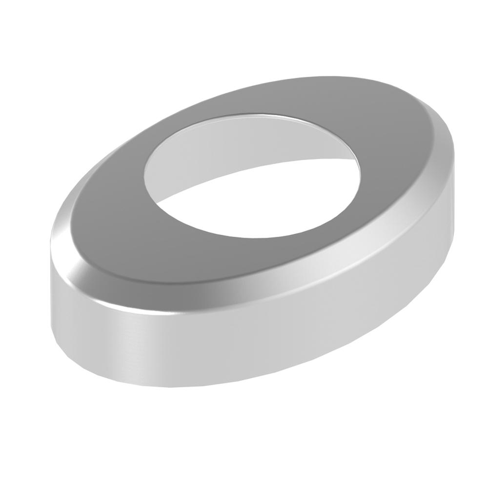 Marano Base Cover For 54mm Round PostAluminium Satin Anodised Finish 