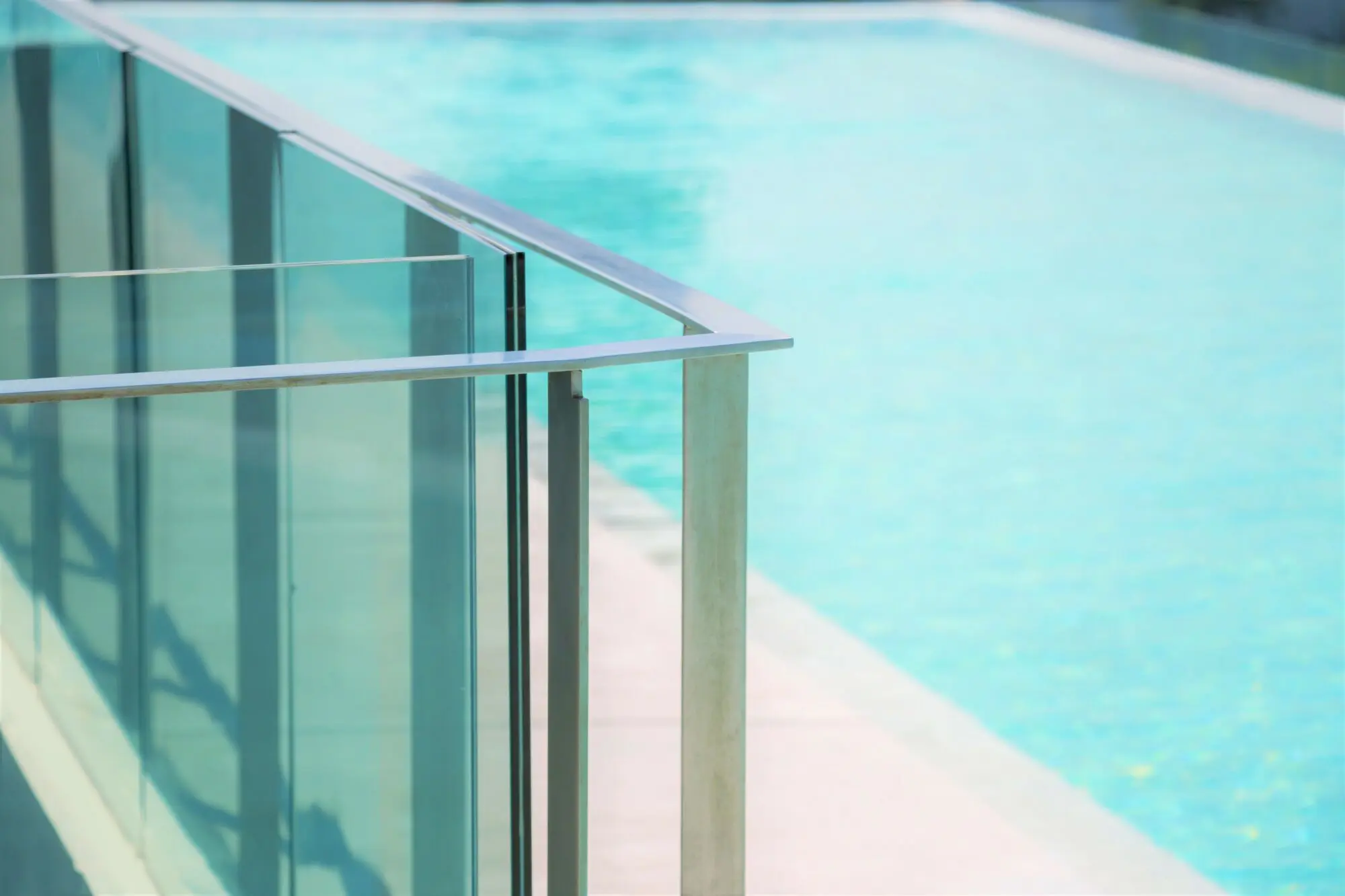 Glass Pool Surrounds