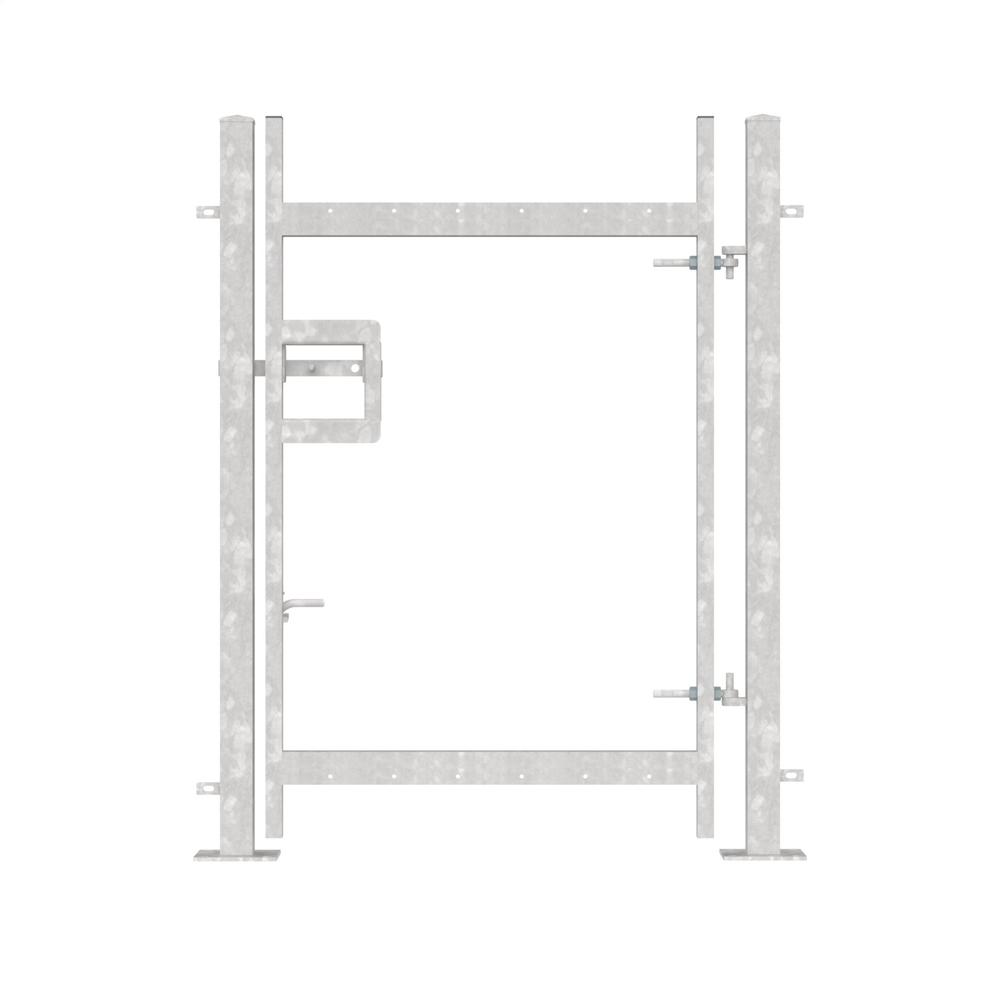 Single Leaf Gate Frame - LH  1.8m x 1.2mComes with posts, slide latch & hinges