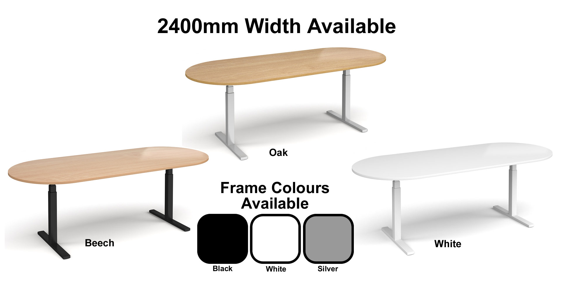 Specialisting In Elev8 Touch Electric Radial End Boardroom Meeting Table Huddersfield