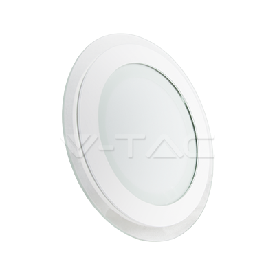 VT1202G/4743 12W LED Downlight Glass - Round White
[VT 4743]