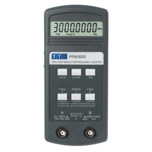 Aim-TTi PFM3000 Handheld RF Frequency Counter, 3GHz, 8.5 Digits