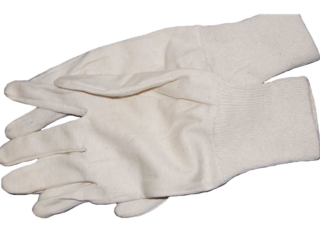 Cotton Gloves (Pair) (Sold Individually)