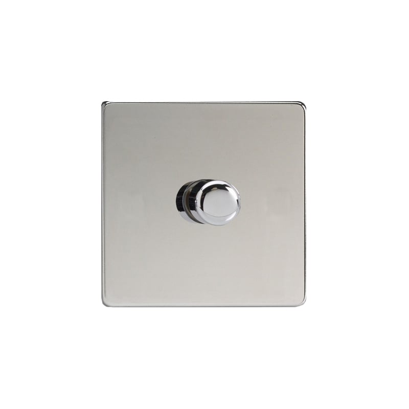 Varilight Screw Less Dimmer 1G 300W Chrome