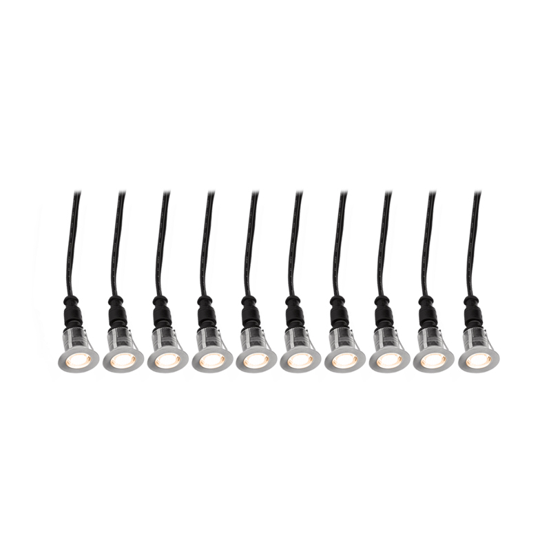 Aurora M-Lite IP67 LED Decking Light Kit 7.5W (Pack of 10)