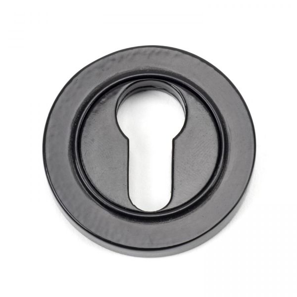 Anvil 45719 Black Round Euro Escutcheon