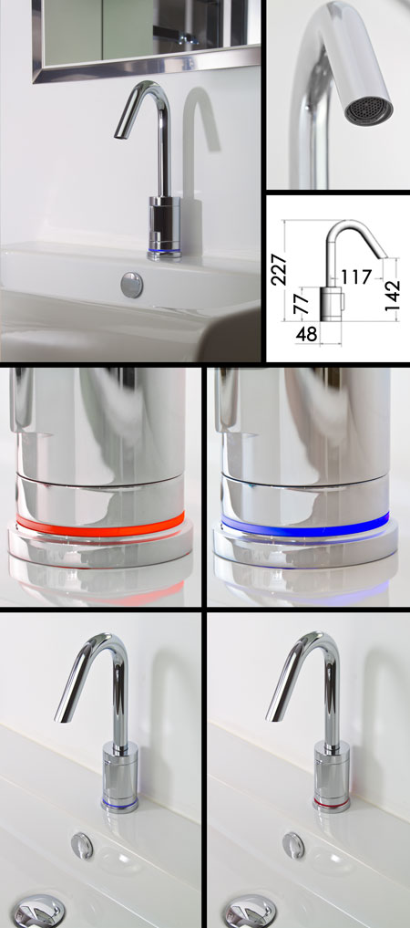 Illuminated Basin Mixer (50L)